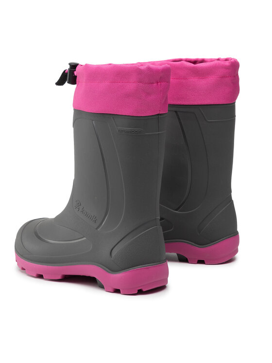 Kamik Gumijas zābaki Kamik Snobuster 1 AK4155 Pelēks