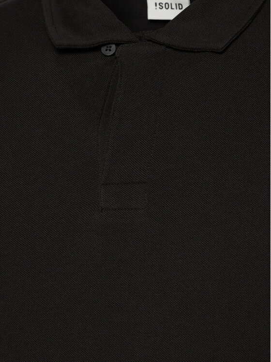 Solid Solid Polo 21108171 Crna Regular Fit