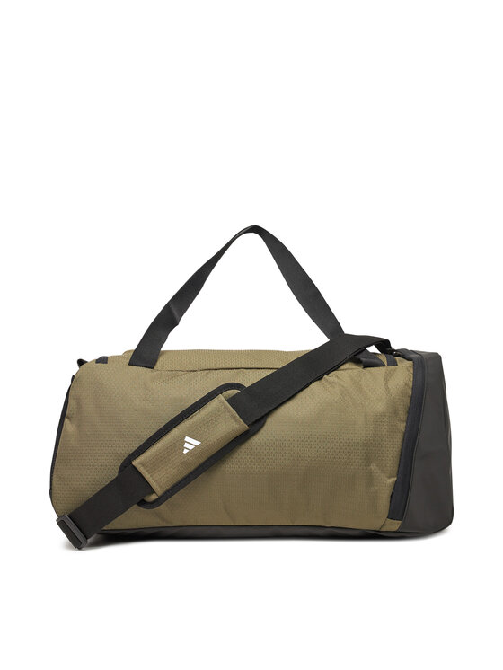 adidas Borsa adidas Essentials 3-Stripes Duffel Bag Small IZ1907 Cachi
