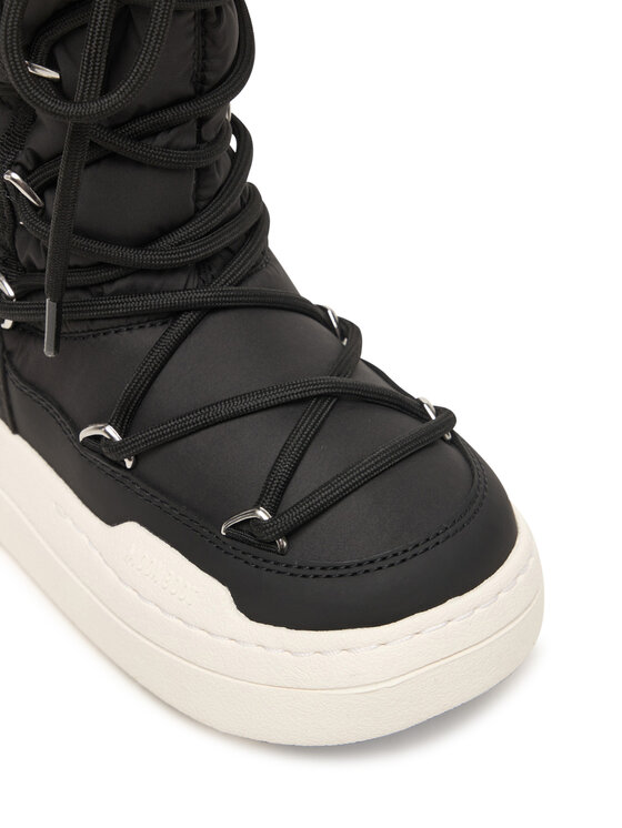 Moon Boot Снігоходи Moon Boot Jr Park Tube Lace wp 80D3440130 S Чорний