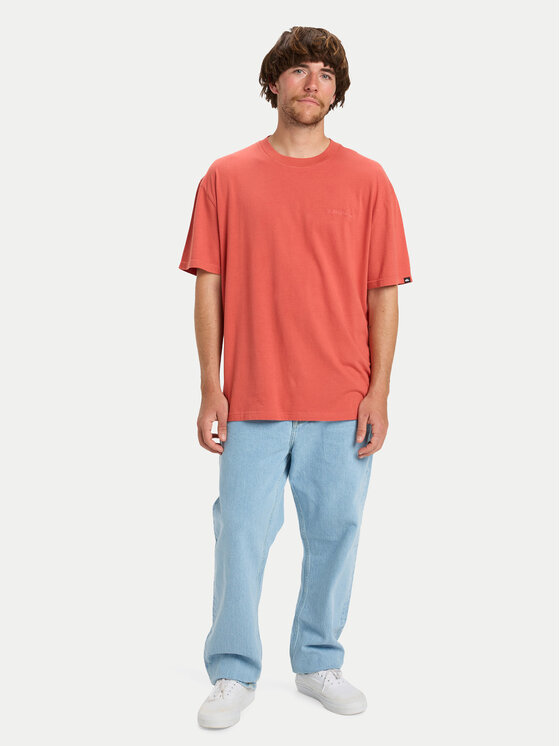 Quiksilver Quiksilver Majica Salt Water EQYZT08204 Bordo rdeča Regular Fit