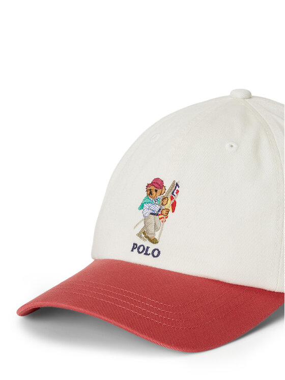 Polo Ralph Lauren Καπέλο Jockey Polo Ralph Lauren 322B13854001 Λευκό