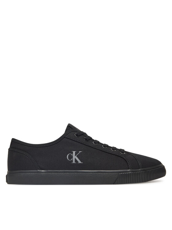Calvin Klein Jeans Гуменки Calvin Klein Jeans Ess Vulc Low Mg Canvas YM0YM01209 Черен