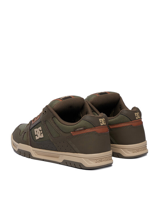 DC Shoes Sneakersy DC Shoes EO-STAG WNT DC02399301 Tmavě zelená