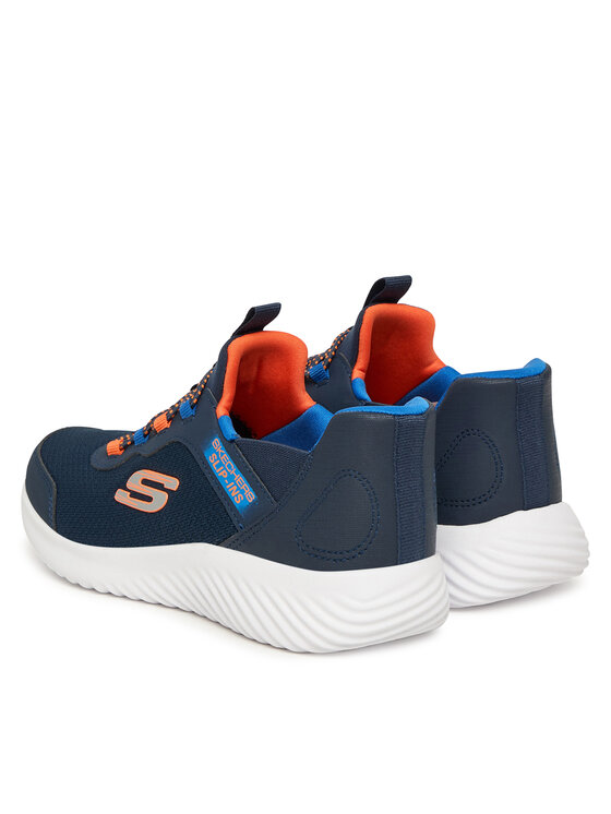 Skechers Sneakersy Skechers Bounder 403822L NVBL Tmavomodrá