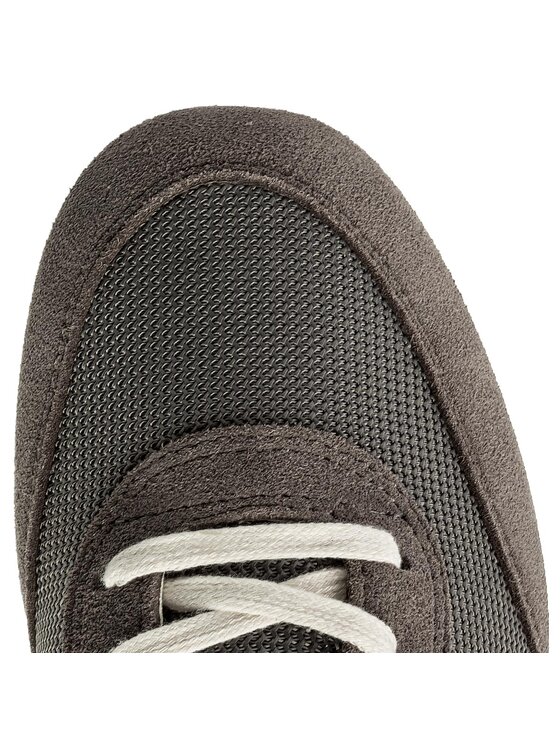 Tommy Hilfiger Sneakersy Tommy Hilfiger Corporate Material Mix Runner FM0FM01314 Sivá