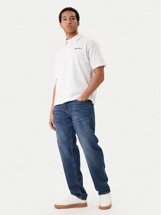 Guess Jeans Guess Jeans Polo M6GP13 KCYM1 Blanco Oversize