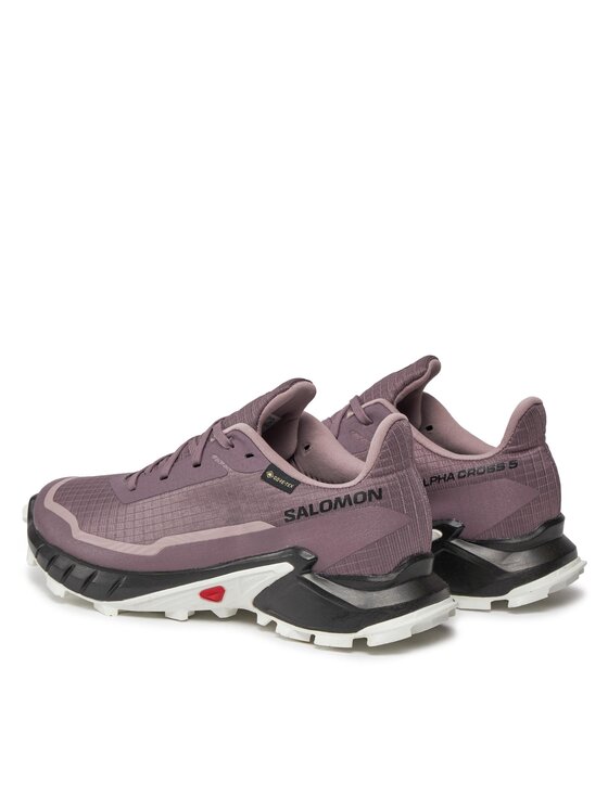 Salomon Взуття для бігу Salomon Alphacross 5 Gtx W GORE-TEX 473110 23 W0 Фіолетовий