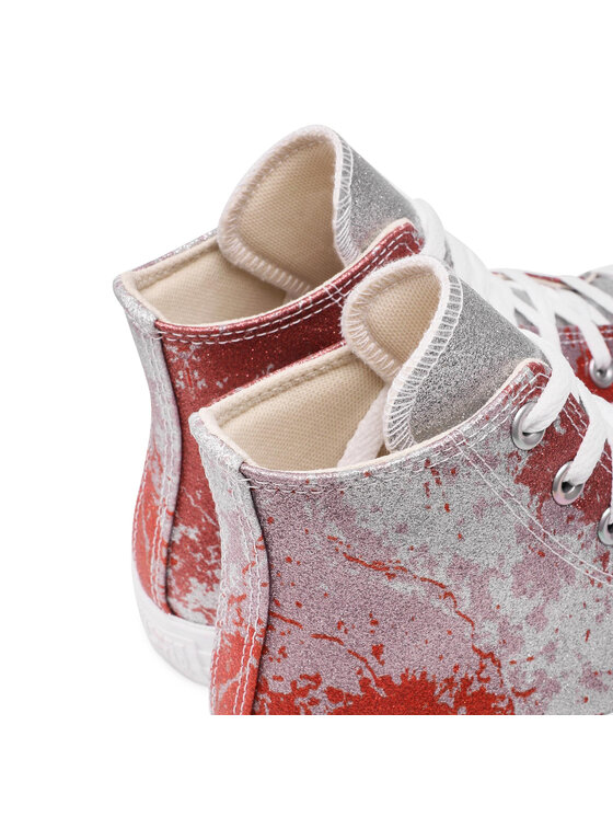 Converse Plátenky Converse Ctas Hi 571375C Strieborná