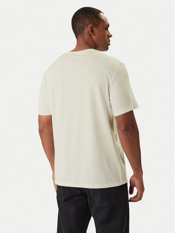 Calvin Klein Jeans Calvin Klein Jeans Camiseta 2Tone Graphic LV14RE829G Blanco Regular Fit