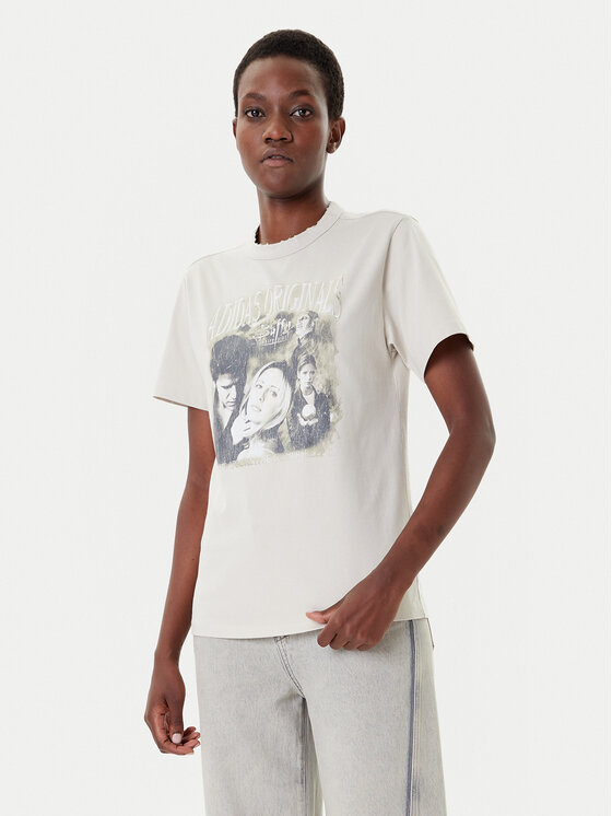 adidas adidas Футболка 20th Century Fox Disney JX1282 Бежевий Regular Fit