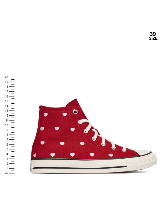 Converse Кеди Converse Chuck Taylor All Star Hearts & Roses A19065C Червоний