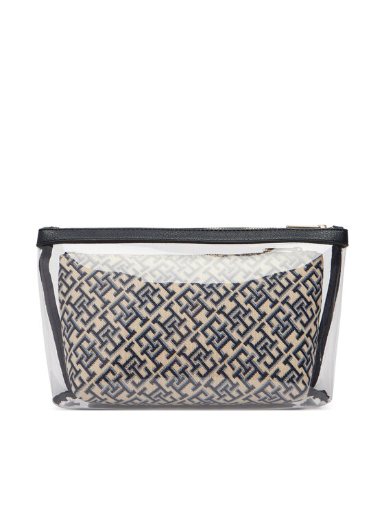 Tommy Hilfiger Set kozmetičih kovčkov Tommy Hilfiger Th Icon Washbag 2 Pack Jacq AW0AW18708 Pisana