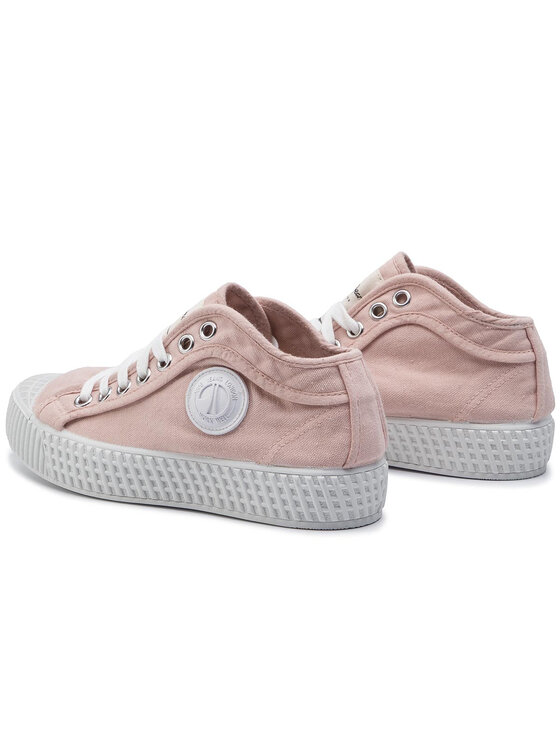 Pepe Jeans Modne superge Pepe Jeans In-G Hi Girls PGS30403 Roza
