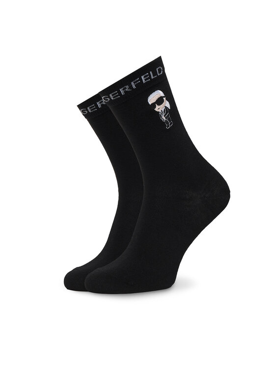 KARL LAGERFELD Dlouhé ponožky KARL LAGERFELD A4W47037 Barevná