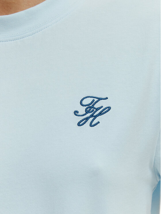 Tommy Hilfiger Tommy Hilfiger Camiseta WW0WW48699 Azul Regular Fit