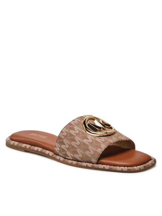 MICHAEL Michael Kors Ciabatte MICHAEL Michael Kors Hayworth Slide 40S2HAFP1Y Marrone