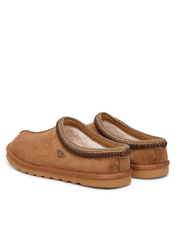 Skechers Papuci de casă Skechers Renten - Ulrich 205605/TAN Maro