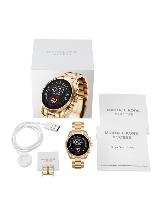 Michael Kors Išmanusis laikrodis Michael Kors Bradshaw MKT5085 Auksinė