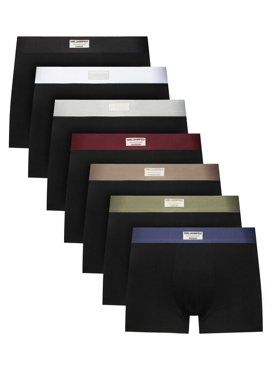 KARL LAGERFELD KARL LAGERFELD Conjunto de calzoncillos boxer A3M47005 Negro