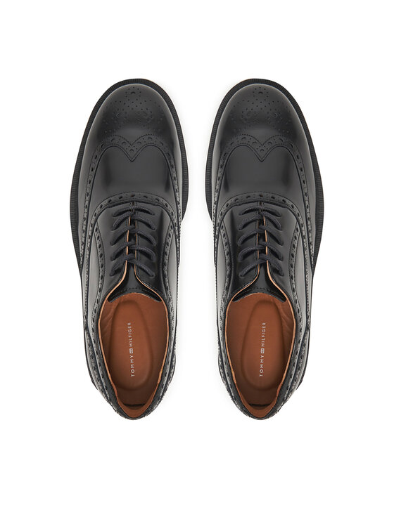 Tommy Hilfiger Polobotky Tommy Hilfiger Hilfiger Vogue FM0FM05766 Černá