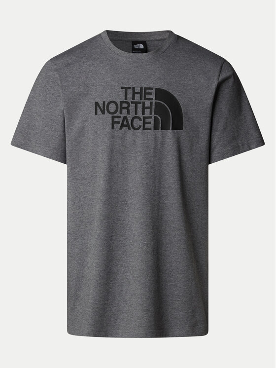 The North Face The North Face Majica Easy NF0A8A6C Siva Regular Fit