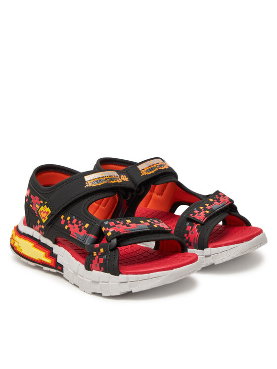 Skechers Босоніжки Skechers Mega-Splash 4K- 402161L/BKRD Чорний