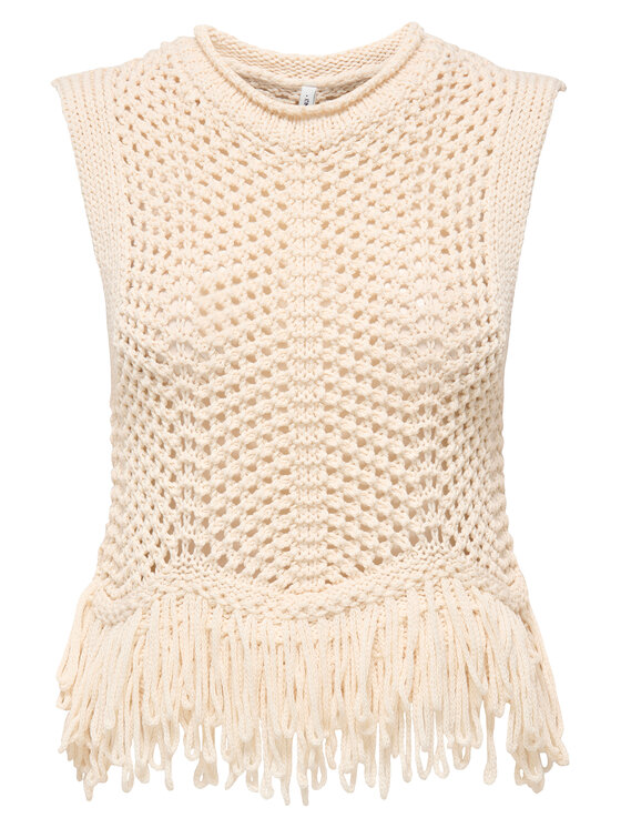 ONLY ONLY Top Kimmie 15365146 Bež Regular Fit