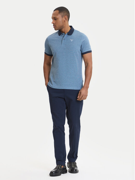 Barbour Barbour Поло Essential MML0628NY91 Голубий Regular Fit
