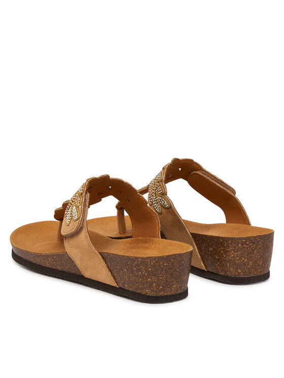 Scholl В'єтнамки Scholl Otranto Flip-Flop MF00695 Коричневий