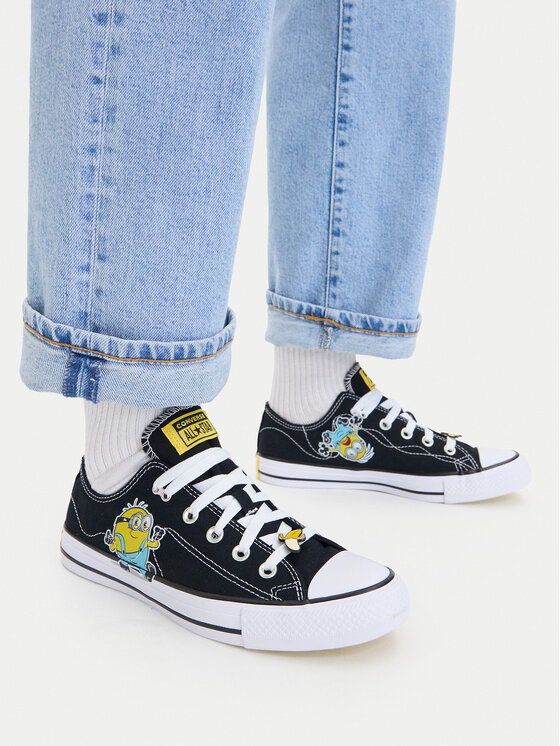 Converse Scarpe da ginnastica Converse Converse x Minions Chuck Taylor All Star A21404C Nero