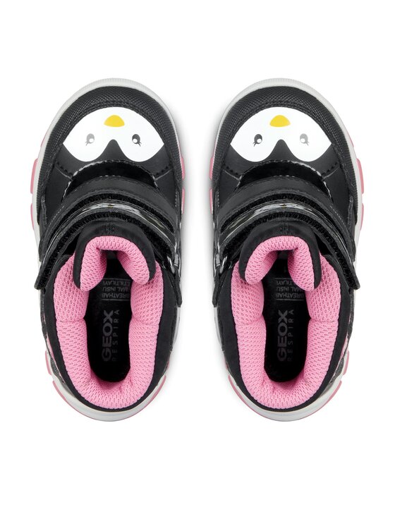 Geox Zābaki Geox B Flanfil Girl B Abx B363WA 054FU C0922 M Melns
