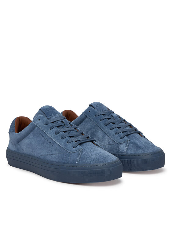 Tommy Hilfiger Superge Tommy Hilfiger Park Premium Suede FM0FM05829 Modra