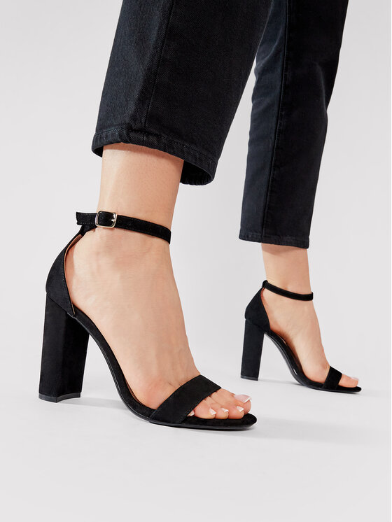 Steve Madden Босоніжки Steve Madden Carrson SM11000008-03002-015 Чорний