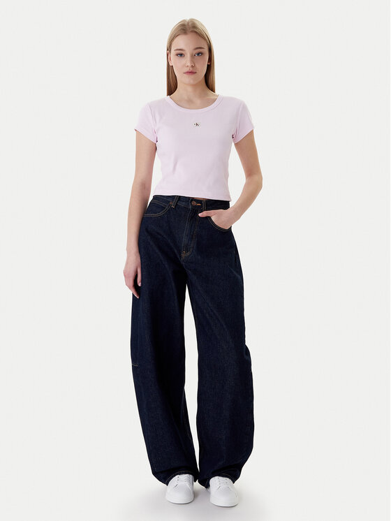 Calvin Klein Jeans Calvin Klein Jeans Camiseta LV047C200G Rosa Slim Fit