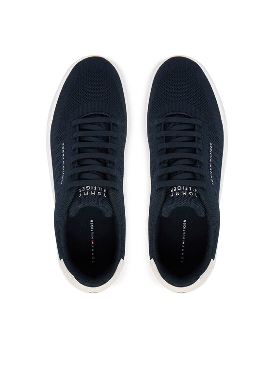Tommy Hilfiger Zapatillas Tommy Hilfiger Th Court Knit FM0FM05823 Azul marino
