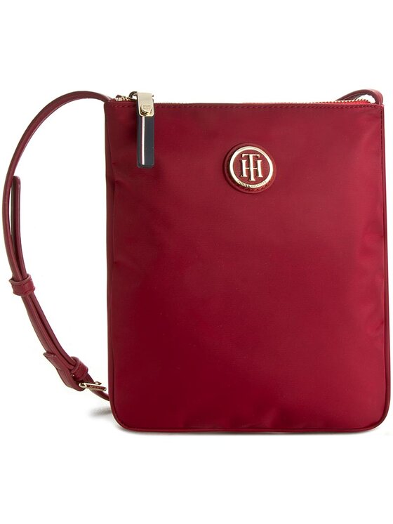 Tommy Hilfiger Ročna torba Tommy Hilfiger Poppy Crossover AW0AW03187 Rdeča