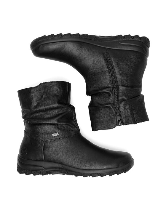Rieker Botine Rieker Z7193-00 Negru