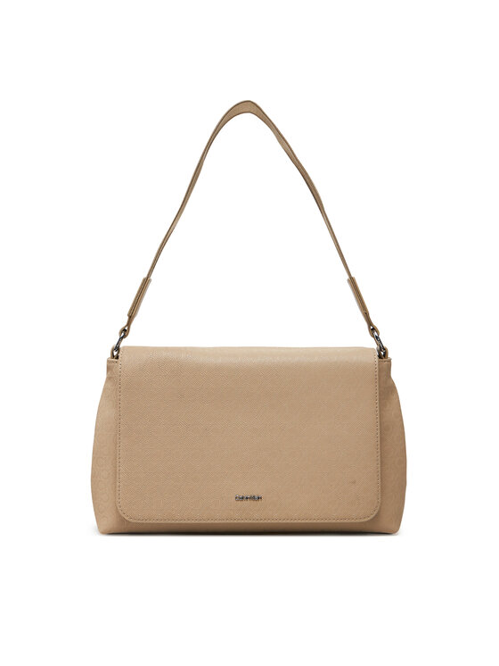 Calvin Klein Borsetta Calvin Klein Ck Must Satchel_Mono K60K613181 Beige