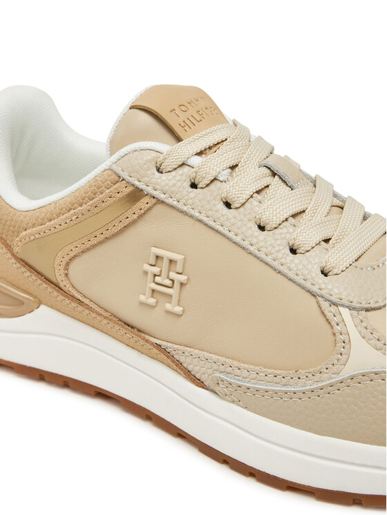 Tommy Hilfiger Sneakersy Tommy Hilfiger FW0FW08472 Beżowy