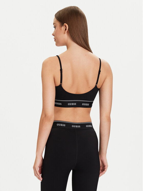 Guess Guess Top de sujetador V5BP01 K1942 Negro