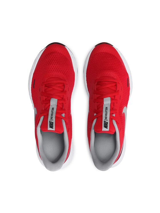 Nike Buty do biegania Nike Revolution 5 (GS) BQ5671 603 Czerwony