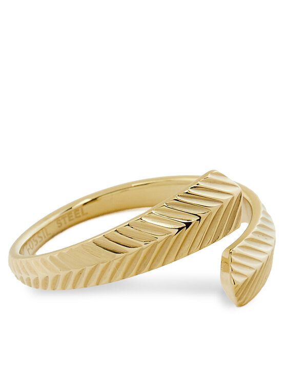 Fossil Prsteň Fossil JF04536710 Zlatá