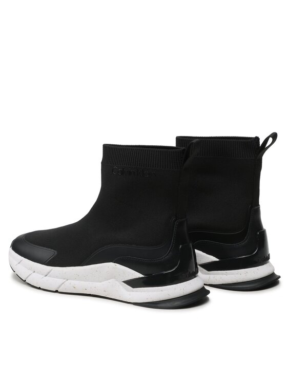 Calvin Klein Tenisice Calvin Klein Sock Boot HW0HW01589 Crna