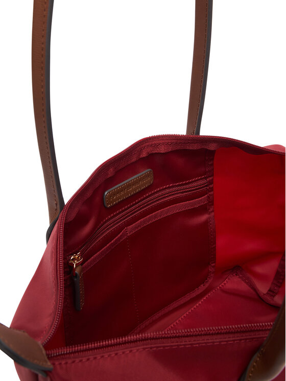 Tommy Hilfiger Geantă Tommy Hilfiger Popette East West Tote AW0AW19211 Roșu