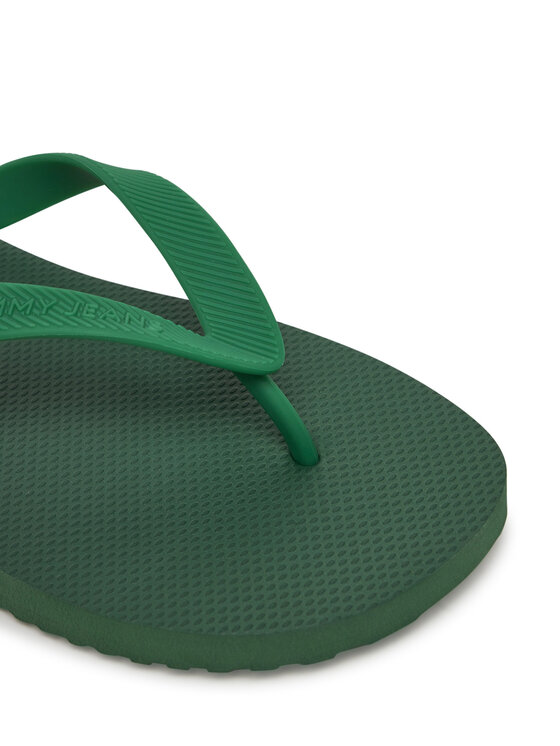 Tommy Jeans Japonki Tommy Jeans Tjm Beach Sandal EM0EM01560 Zielony