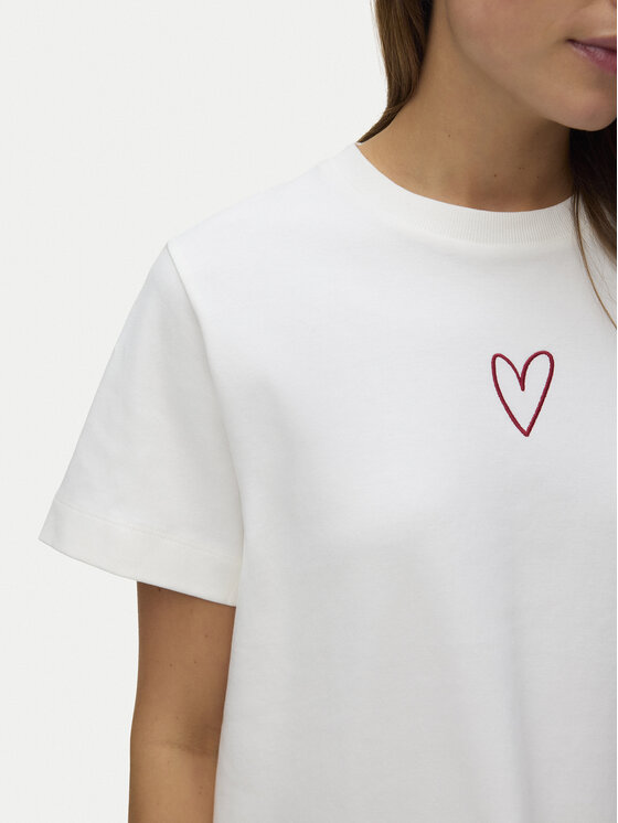 Vero Moda Vero Moda Camiseta Sara 10311633 Blanco Regular Fit