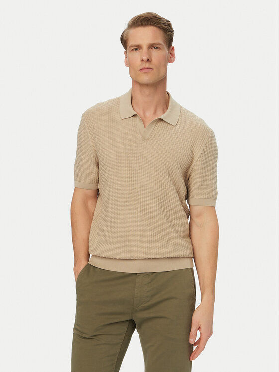 BOSS BOSS Polo H-Natalo 50561613 Beis Regular Fit