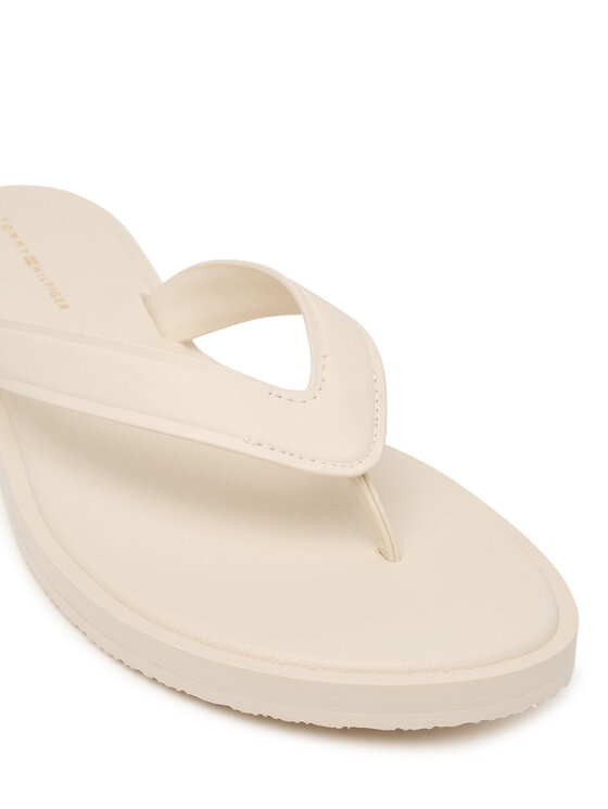 Tommy Hilfiger Čības uz pirksta Tommy Hilfiger Scandi FW0FW09206 Écru