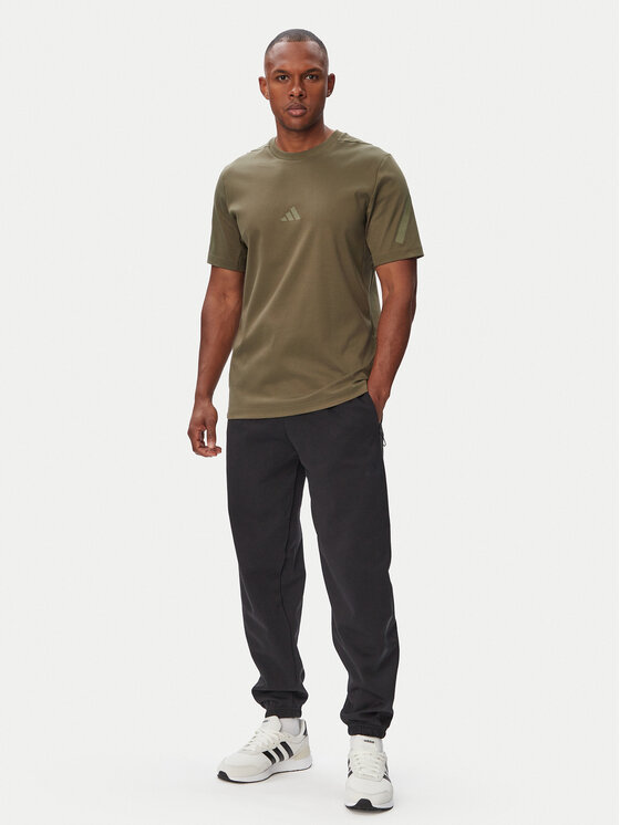 adidas adidas Camiseta Z.N.E. KF3802 Caqui Regular Fit